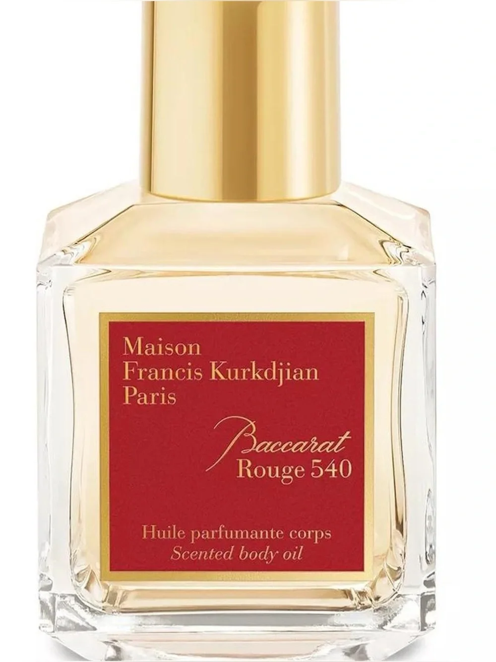 Authentic Maison Francis Kurkdjian NEW Baccarat Rouge 540 Scented Body Oil BNIB